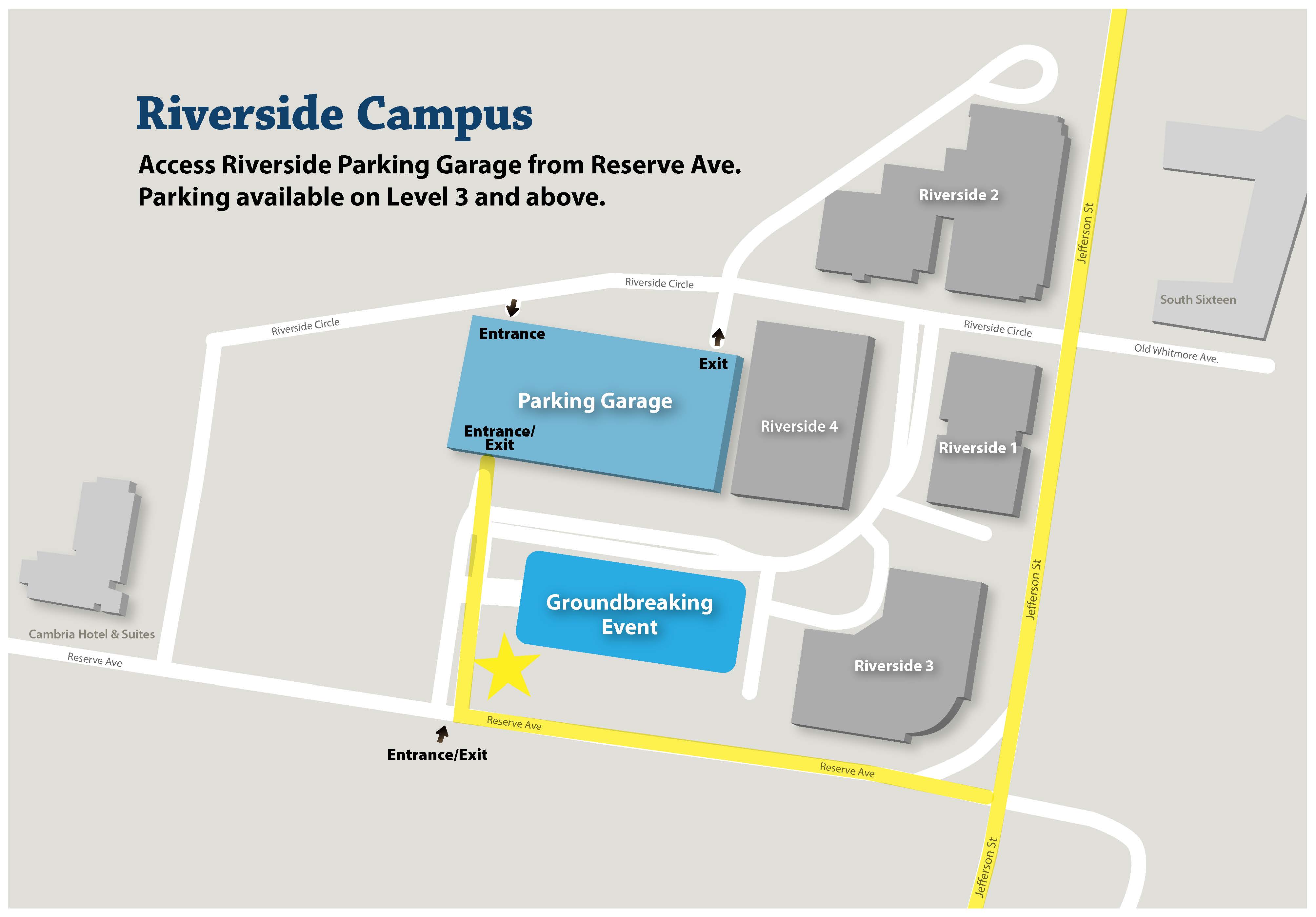 Riverside Campus Map